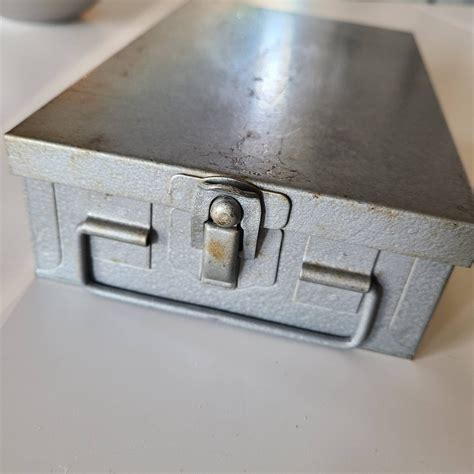 vintage metal slide box|Metal Slide Box for sale .